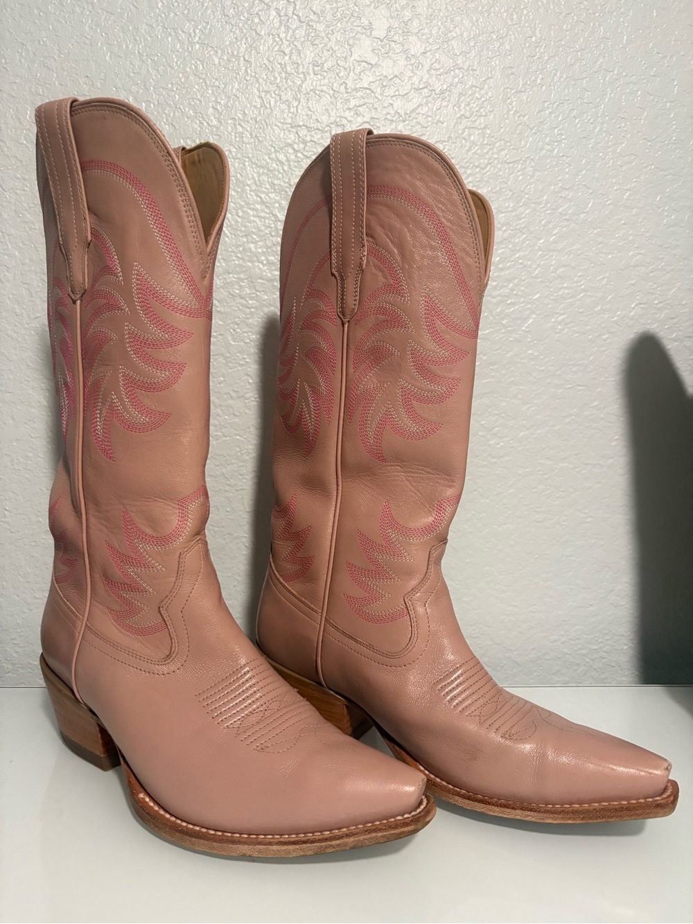 Tecovas Annie Misty Rose Pink Western Cowboy Boots 8.5